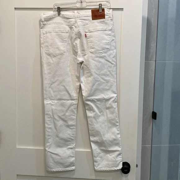 Levi's Slim Fit Men's Jeans in White - Picture 4 of 5